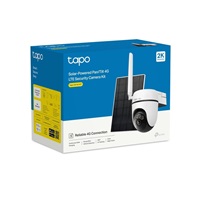 TP-Link Tapo C615G KIT venkovní 4G LTE kamera, solární panel (3MP, 2K, 1296p, IR, 4G LTE, micro SD card, IP65)