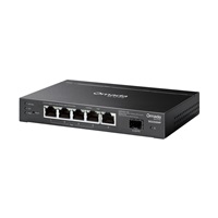 TP-Link OMADA switch SG2206MP (5xGbE,1xSFP,4xPoE+,63W,fanless)