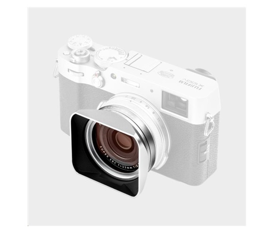 NiSi Lens Hood, UV-Filter & Cap for Fujifilm X100 series Silver