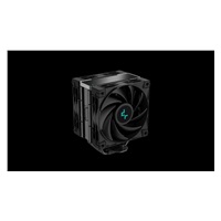 DEEPCOOL CPU Chladič AK400 ZERO DARK PLUS, 2x120mm, LGA1851, AM5, černá