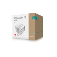 DEEPCOOL CPU Chladič ASSASSIN IV WH, 1x120mm, 1x140mm, LGA2066, AM5, bílá