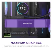 NZXT skříň H9 Flow RGB dvoukomorová ATX / 1x140 RGB mm / 1x 120mm RGB fan / prosklená / černá