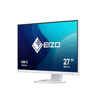 EIZO MT 27" EV2720S-WT FlexScan, IPS, 2560x1440, 350nit, 1500:1, 5ms, USB-C, DisplayPort, HDMI, USB, Repro, Bílý