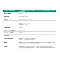 HPE Storage MSL 1/8 Tape Autoloader 1x MSL LTO-8 Fibre Channel 5x LTO-8 30TB Data Cartridges