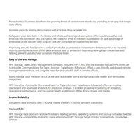 HPE Storage MSL 1/8 Tape Autoloader 1x MSL LTO-9 Fibre Channel 5x LTO-9 45TB Data Cartridges