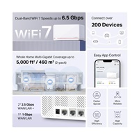 MERCUSYS Halo H37BE(3-pack) WiFi7 Mesh (BE6500,2,4GHz/5GHz,2x2,5GbELAN/WAN,1xGbELAN/WAN)