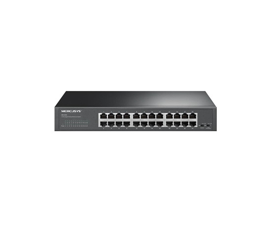 MERCUSYS switch MS124GS (24xGbE, fanless)