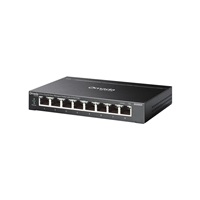 TP-Link OMADA switch ES208GP (8xGbE,8xPoE+,64W, fanless)