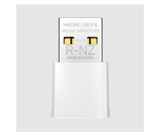 MERCUSYS MA60XNB WiFi6 USB nano adapter (AX900,2,4GHz/5GHz,Bluetooth5.3,USB2.0)