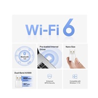 MERCUSYS MA60XNB WiFi6 USB nano adapter (AX900,2,4GHz/5GHz,Bluetooth5.3,USB2.0)