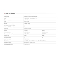 MikroTik CRS418-8P-8G-2S+5axQ2axQ-RM 4x4 MIMO WiFi6 16-portový Gigabit Cloud Router Switch