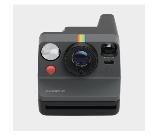 BAZAR - Polaroid Now Gen 3 Black - Poškozený obal (Komplet)