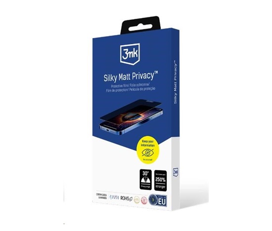 3mk ochranná folie Silky Matt Privacy pro Xiaomi 15T 5G