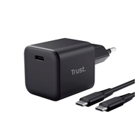 TRUST GaN Nabíječka MAXO 65W, USB-C, černá