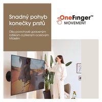 Vogel‘s Elektrický, TV 40-77", vytažení od stěny 77-715 mm, natočení ±60°, nosnost 35 kg, VESA do 600x400