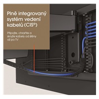 Vogel‘s Elektrický, TV 40-77", vytažení od stěny 77-715 mm, natočení ±60°, nosnost 35 kg, VESA do 600x400