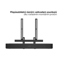 Vogel‘s Univerzální soundbar držák, uchycení na TV držák, nastavení šířky a výšky