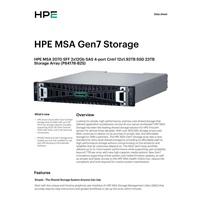 HPE MSA 2070 SFF 2x12Gb SAS 4-port Controller 12x1.92TB SSD 23TB Storage Array Smart Choice