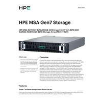 HPE MSA 2070 SFF 2x10/25GbE iSCSI 4-port Controller 12x1.92TB SSD 4x25Gb iSCSI XCVR 23TB Storage Array Smart Choice