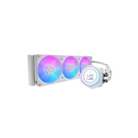 Cooler Master vodní chladič MasterLiquid Atmos II LCD 360, 3x120mm, LGA1851, AM5, bílá