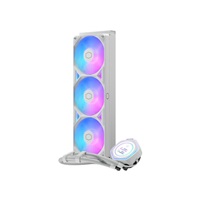 Cooler Master vodní chladič MasterLiquid Atmos II LCD 360, 3x120mm, LGA1851, AM5, bílá