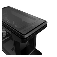 Cooler Master case MASTERFRAME 360 Stage LCD, ATX, Průhledná bočnice, Černá