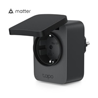 TP-Link Tapo P410M venkovní chytrá WiFi mini zásuvka (3680W,16A,2,4 GHz,BT,IP54,Matter certified)