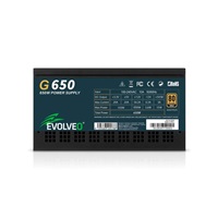 EVOLVEO G650 zdroj 650W, 80+ GOLD, ATX 3.1, aPFC, 140 mm ventilátor