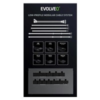 EVOLVEO G650 zdroj 650W, 80+ GOLD, ATX 3.1, aPFC, 140 mm ventilátor