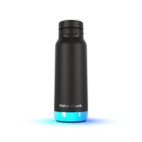 HidrateSpark PRO 2 chytrá lahev s brčkem, 950 ml, černá