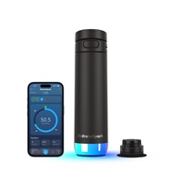 HidrateSpark PRO 2 chytrá lahev, 621 ml, černá
