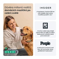 Tractive DOG 6 – GPS lokátor pro psy a monitor zdraví, mátový