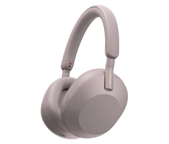 Sony bezdrátová sluchátka WH-1000XM5, EU, růžová
