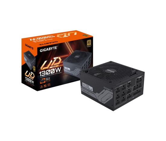 BAZAR - GIGABYTE zdroj UD1300GM PG5, 1300W, 80+ Gold, 140mm fan - Po opravě (Komplet)