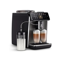 BAZAR Saeco GranAroma SM6582/10 automatický kávovar, 1500 W, vestavěný mlýnek, 15 barů, dotykový displej, 6 profilů