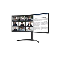 LG MT VA LED 34" 34WR55QK - VA panel, 3440x1440, 2xHDMI, DP, USB-C, USB 3.0, zakriven, nast vyska