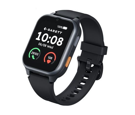 Garett Smartwatch Vita 4G Black -  seniorské hodinky se vzdáleným dohledem