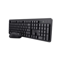 TRUST Set klávesnice + myš ODY II, Bezdrátový set, FR Francouzská - AZERTY