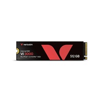 VERBATIM SSD Vi3000 Internal PCIe NVMe M.2 SSD 512GB , W 2500/ R 3300 MB/s