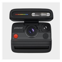 BAZAR - Polaroid Flip Black + balení barevných filmů (8 fotografií) - Poškozený obal (Komplet)