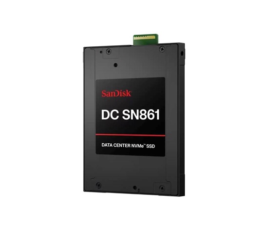 SanDisk Carrera Syndicate SSD 3.84TB DC, SN861, PCIe Gen5, (R:13700, W:7200MB/s), BICS6 TLC NVMe E1.S, TCG Opal,Generic