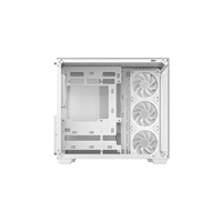 DEEPCOOL Case CG530 4F WH, ATX, Průhledná bočnice, 4x 120mm ARGB, bílá
