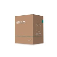 DEEPCOOL Case CG530 4F WH, ATX, Průhledná bočnice, 4x 120mm ARGB, bílá