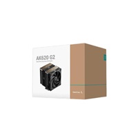 DEEPCOOL CPU Chladič AK620 G2, 2x120, LGA1851, AM5, černá