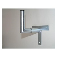 Držák antény na zeď, tvar T, galvanický zinek, délka 25cm