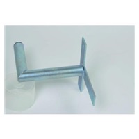 Držák antény na zeď, tvar T, galvanický zinek, délka 25cm