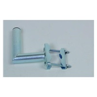 Držák antény na balkón, galvanický zinek, délka 15cm