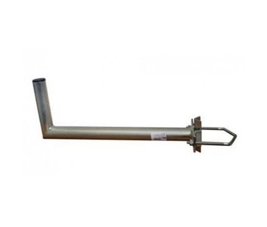 Držák antény na stožár s vinklem, galvanický zinek, délka 50cm