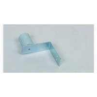 Držák antény na zeď mini, galvanický zinek, délka 8,5cm, výška 5cm