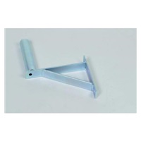 Držák antény na zeď se vzpěrou, galvanický zinek, délka 19cm